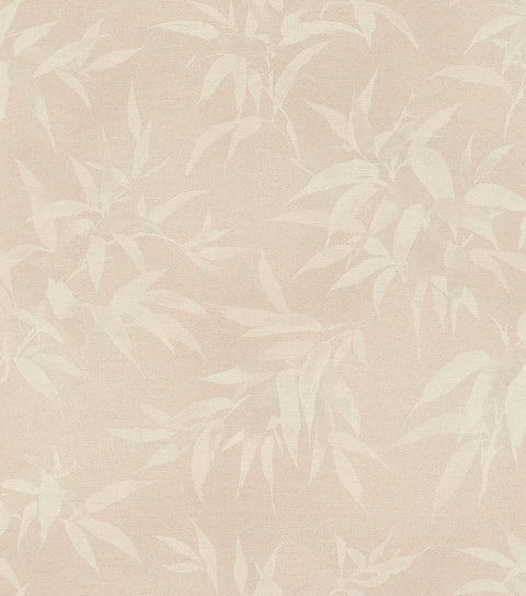 4035-409758 Minori Beige Leaves Wallpaper