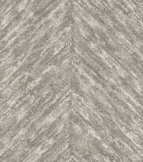 4035-617528 Madoka Sterling Chevron Wallpaper