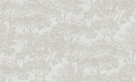4044-38023-4 Teatro White Trees Wallpaper