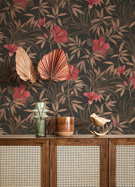 4044-38028-3 Malecon Multicolor Floral Wallpaper