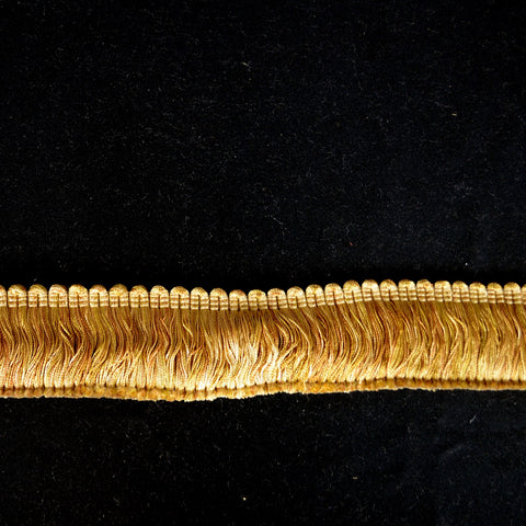 BF4004 61 Gold 2" Brush Fringe