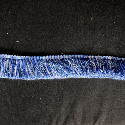 402 271 China Blue 2 inch Brush Fringe