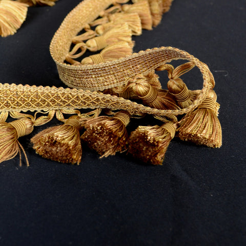 BF4005/61 Gold 3 inch Tassel Fringe