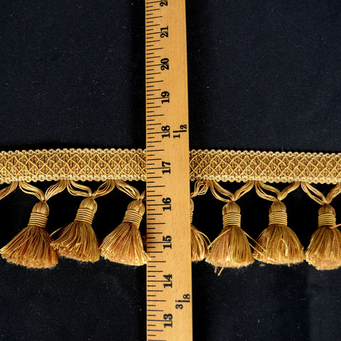 BF4005/61 Gold 3 inch Tassel Fringe