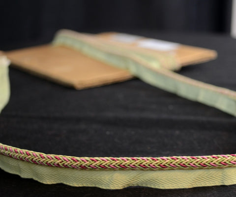 BC10002 Pink 42/14 1/4" Mulberry Pink Green Lip Cord Trim