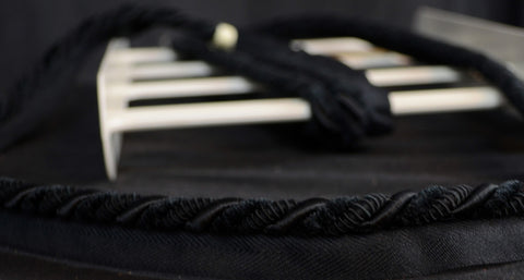 FM350 31 Black Lip Cord Trim