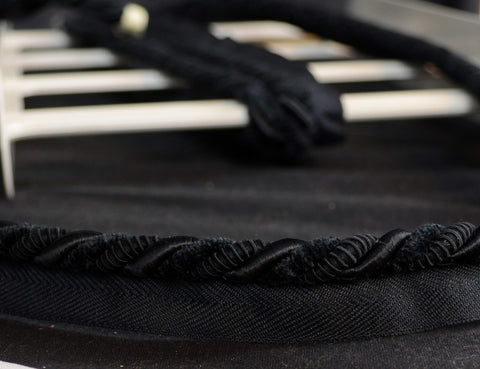 FM350 31 Black Lip Cord Trim