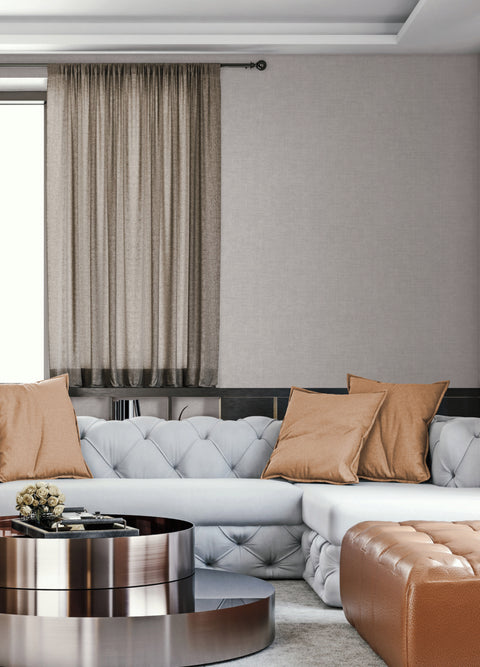 5975 Light Gray Gunny Sack Texture Wallpaper