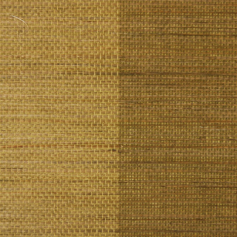 Yue Ying Light Brown Grasscloth Wallpaper