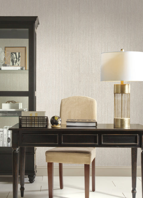 6440 White Chevron Channel Wallpaper