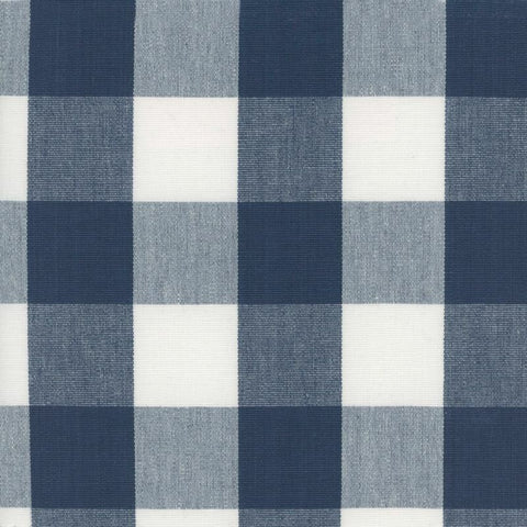 Lyme Indigo Heritage House Fabric