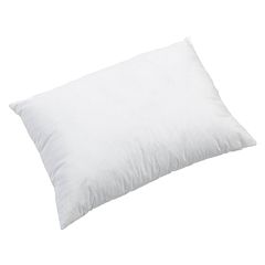 King bed down pillow insert with full-width loft and tailored support.