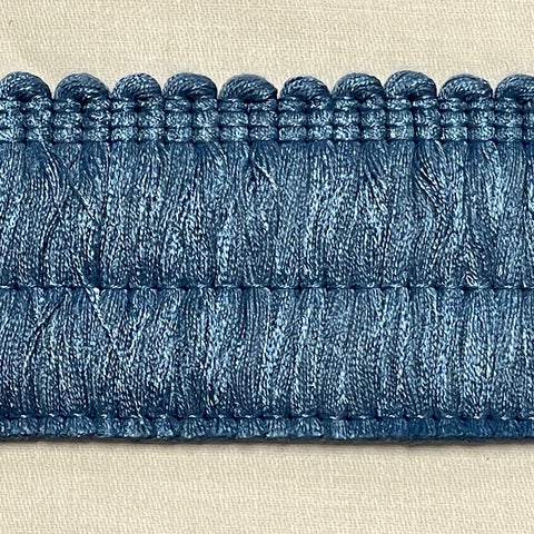 BIR606/50 Blue 2 inch Brush Fringe