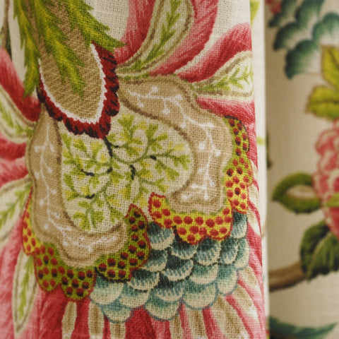 Brissac Jewel Jacobean Floral Kaufman Fabric