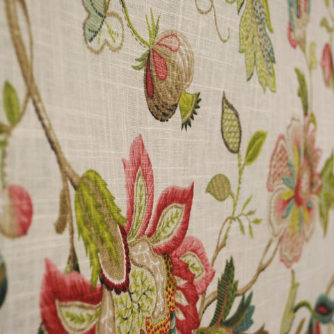 Brissac Jewel Jacobean Floral Kaufman Fabric