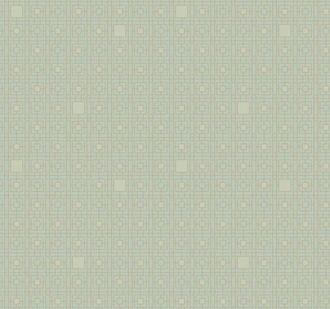 CA1529 Blues Deco Screen Wallpaper