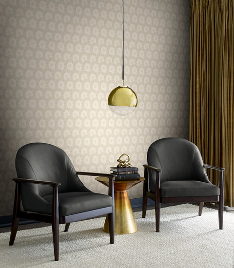 CA1556 White/Off Whites Coco Bloom Wallpaper