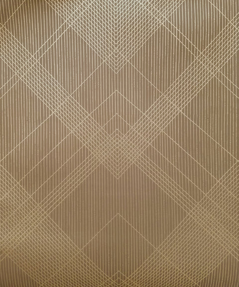 CA1591 Browns Jazz Age Wallpaper