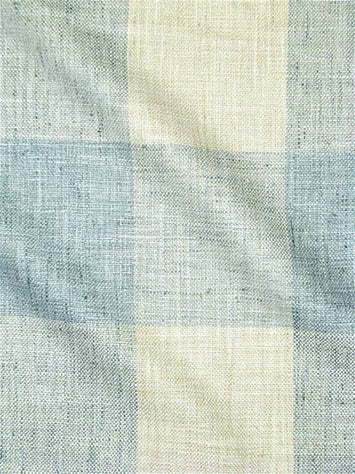 Check Please Lagoon P Kaufmann Fabric