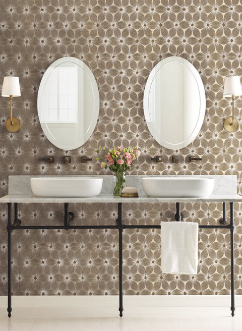 CI2304 Beige Gold Everlasting Wallpaper
