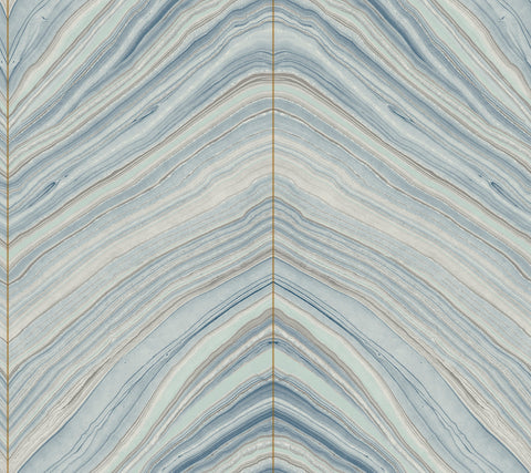 CI2412 Blue Onyx Strata Wallpaper