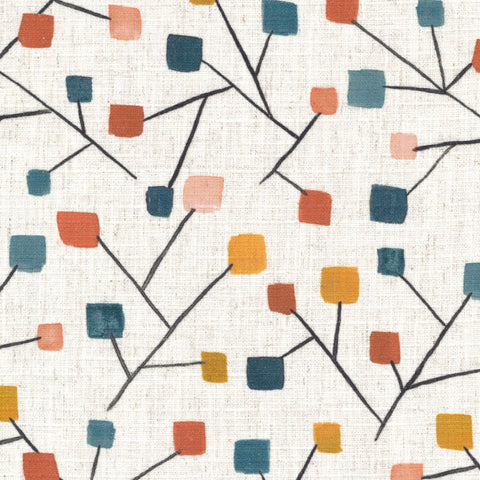 Click Terracotta Regal Fabric