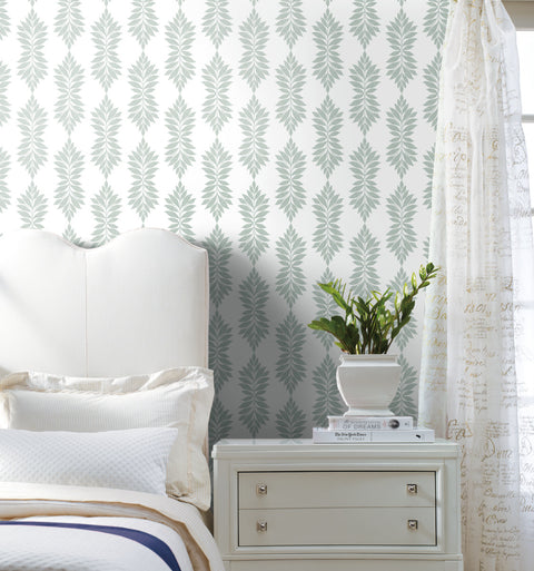 CV4425 Light Green Broadsands Botanica Wallpaper