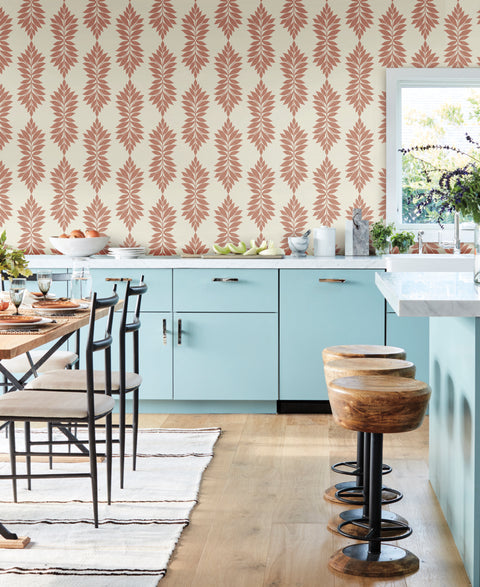 CV4426 Coral Broadsands Botanica Wallpaper