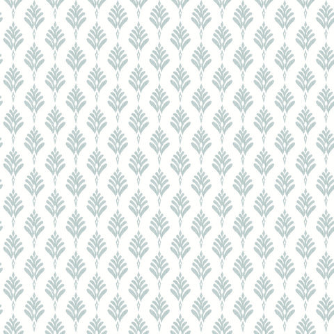 CV4460 Light Gray French Scallop Wallpaper