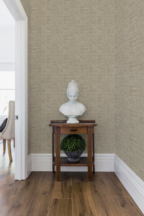 CY1557 Beiges Papyrus Weave Wallpaper
