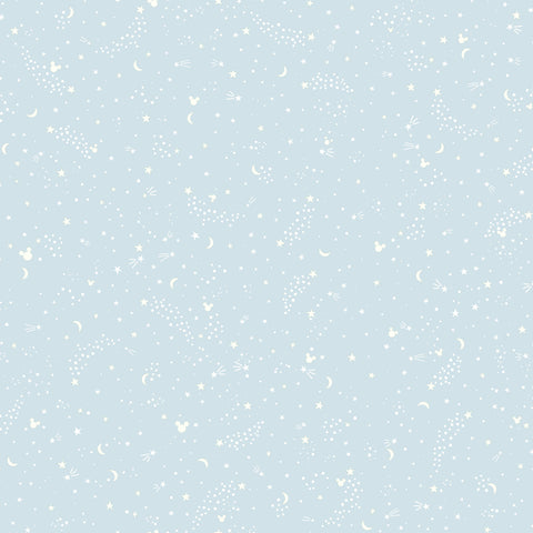 DI0985 Blue Disney Mickey Mouse Star Wallpaper
