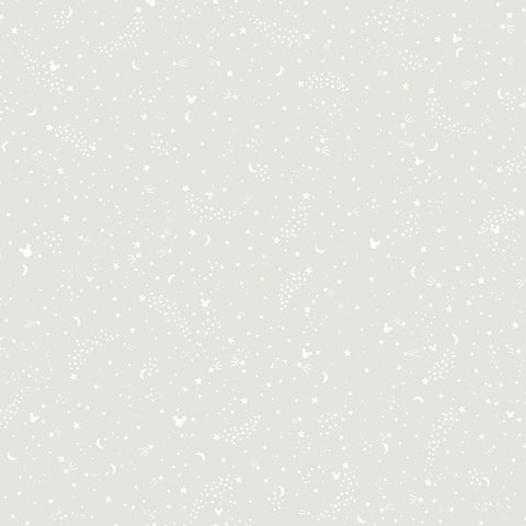 DI0987 Gray Disney Mickey Mouse Star Wallpaper