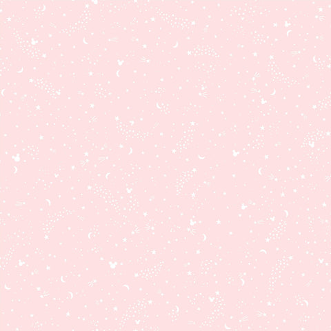 DI0988 Pink Disney Mickey Mouse Star Wallpaper