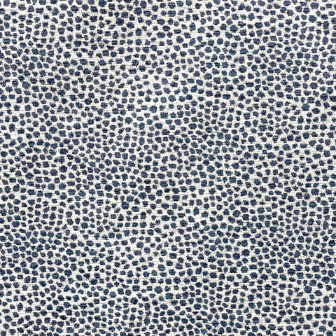 Dotify Deep Sea Blue Polka Dot Covington Fabric