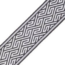 Labyrinth Graphite Samuel & Sons 2.4 Tape Trim