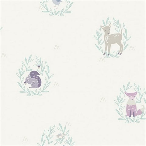 FA41109 Furry Friends Wallpaper