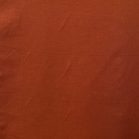 Faux Silk Orange Drapery Fabric