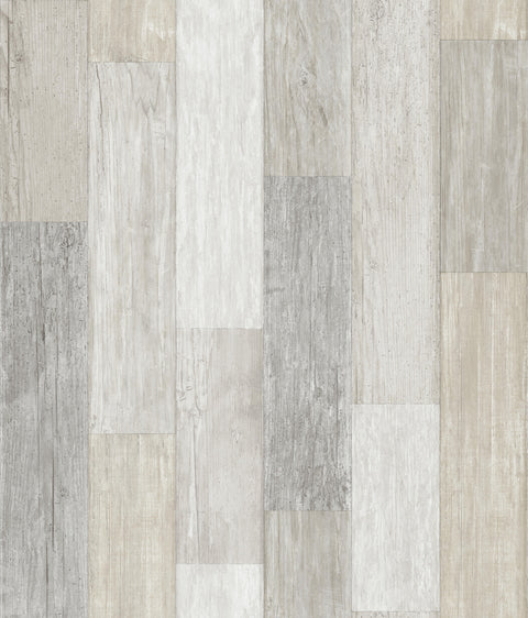 FH4003 Bleached Pallet Board Wallpaper