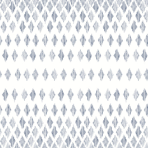 FH4042 Navy/White Diamond Ombre Wallpaper
