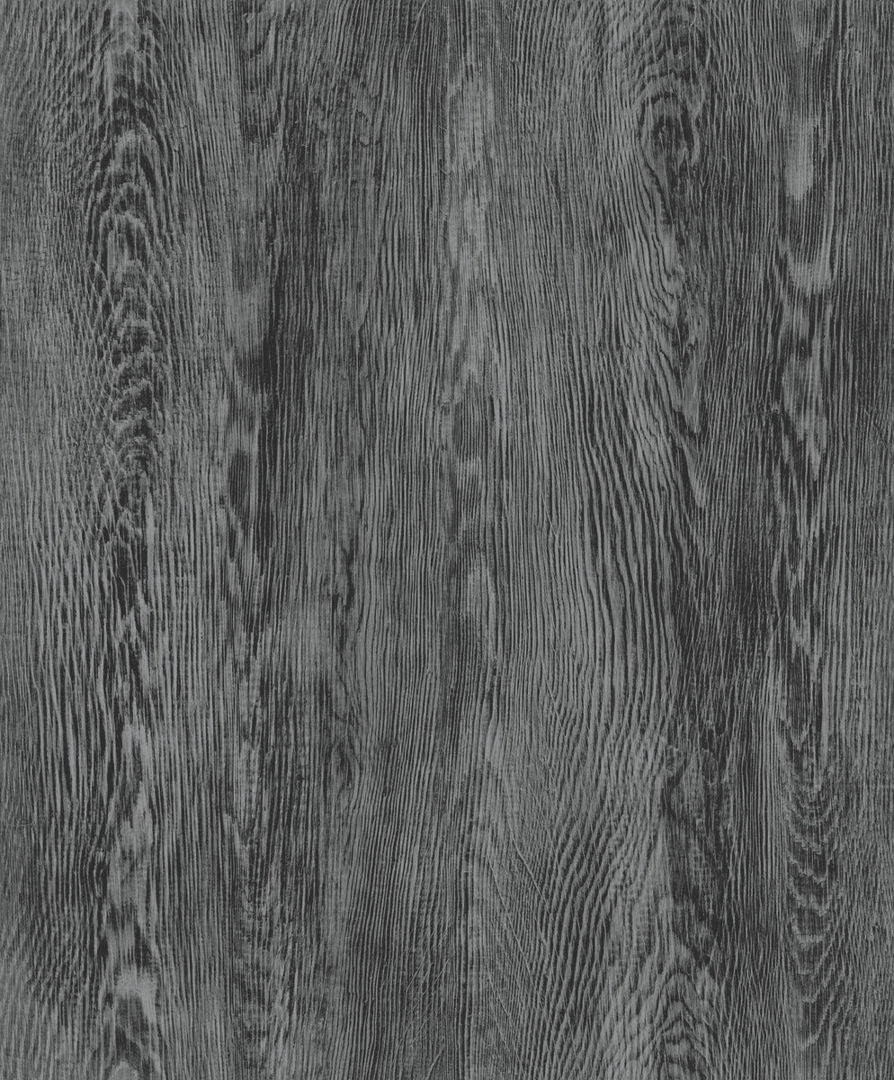 FH4055 Black Quarter Sawn Wood Wallpaper | The Fabric Co, image size:994x1200