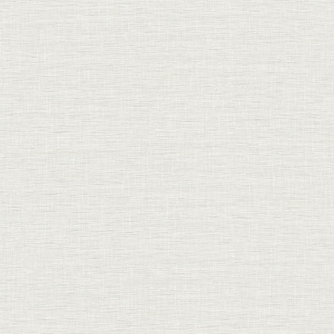 FH4059 White Silk Linen Weave Wallpaper