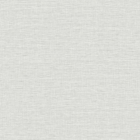 FH4060 Gray Silk Linen Weave Wallpaper