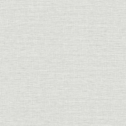 FH4060 Gray Silk Linen Weave Wallpaper