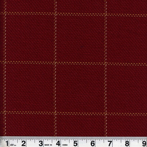 Frazier Burgundy Fabric