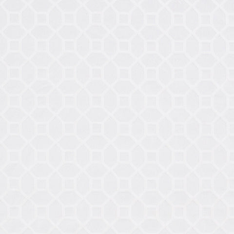 Gramercy Square White Europatex Fabric