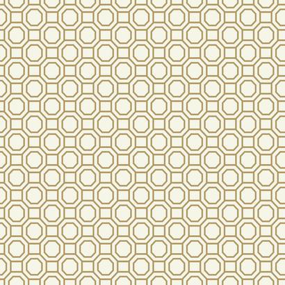 GS6233 Georgian Geo Golden Tan Wallpaper