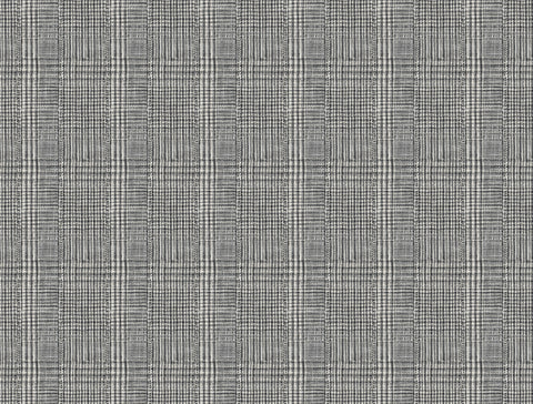 HO2170 Black Shirting Plaid Wallpaper