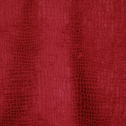 Hook Merlot Caiman Animal Print Fabric