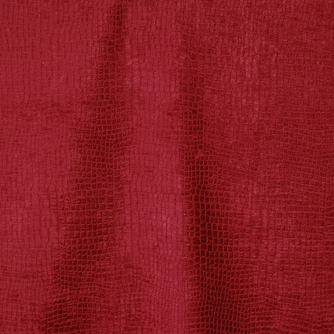 Hook Merlot Caiman Animal Print Fabric