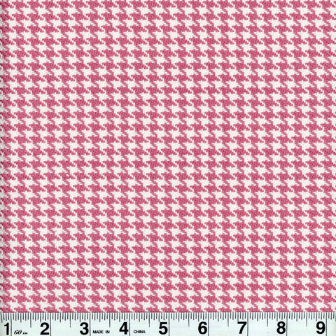 Houndstooth Blossom Fabric